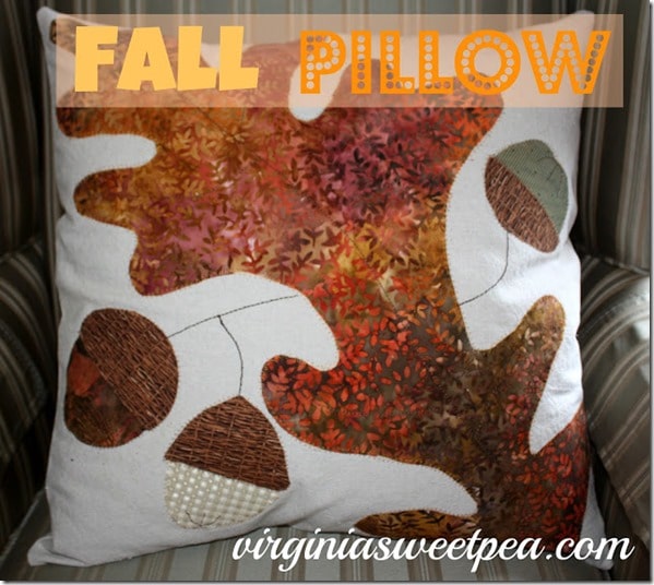 DIY Inspiration for fall decor - pillows, tea towels, wreaths, etc. from Sweet Pea DIY Inspiration for fall decor - pillows, tea towels, wreaths, etc. from Sweet Pea