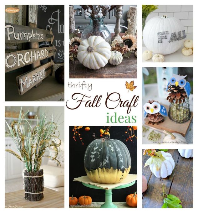 Fall Ideas Tour - Thrifty Crafts - virginiasweetpea.com