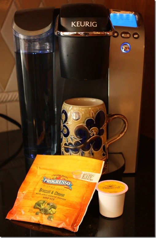 How to Make Progresso Bistro Cup Soups with a Keurig