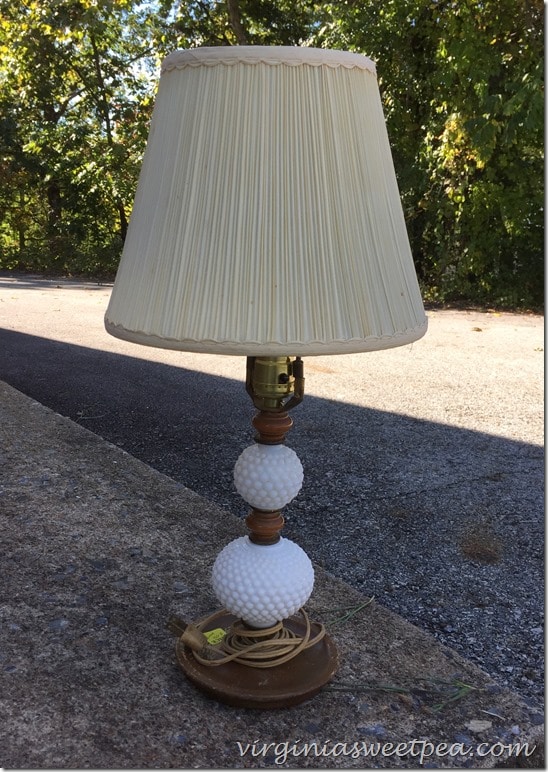 Lamp Before for Thrift Benefit
