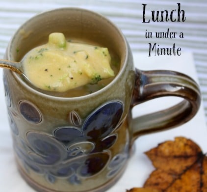 Lunch in Under a Minute with Progresso Soup Bistro Cups