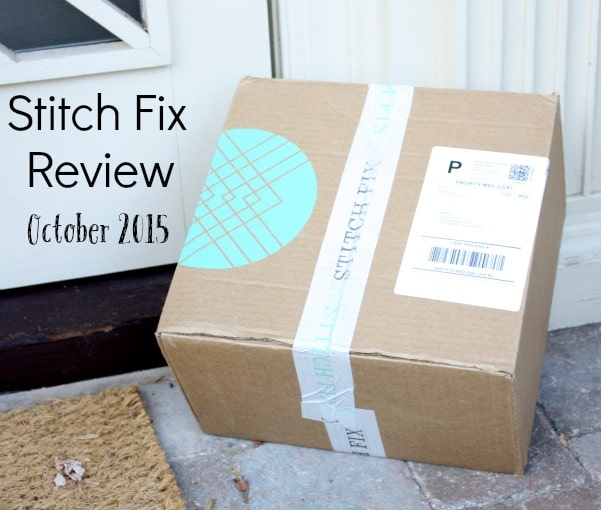 October 2015 Stitch Fix Review (Fix #29)