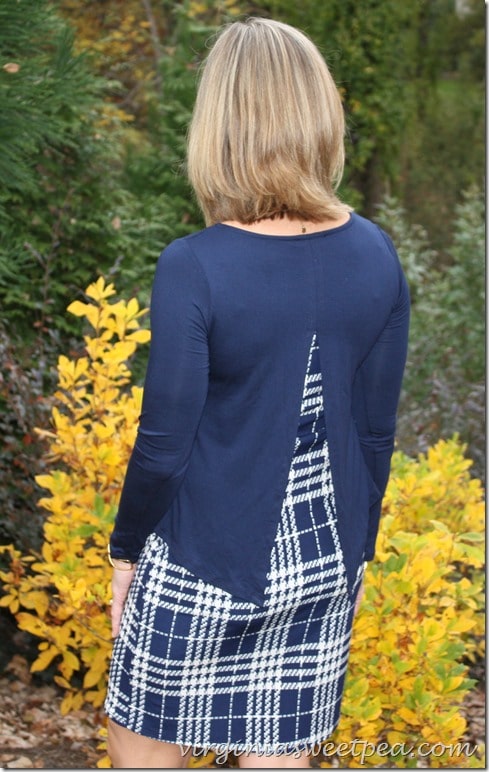 Stitch Fix October 2015 - Hailey 23 Ellyn Dress - Back