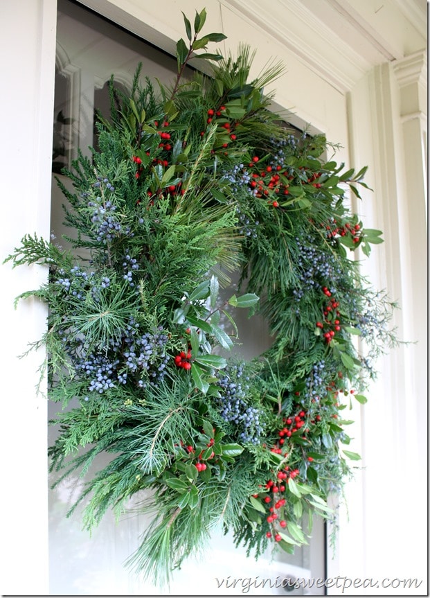 Christmas Wreath - Side View