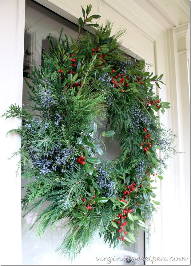 Christmas Wreath - Side View