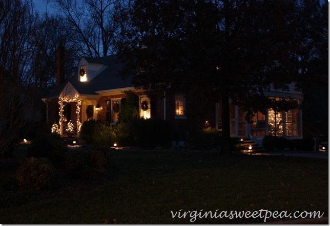 Our Christmas Home - Outside 2015