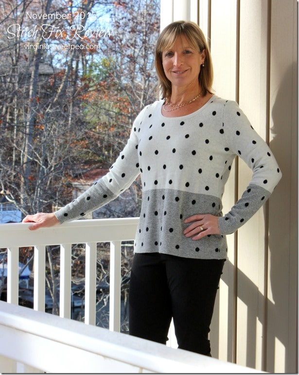 Stitch Fix Review - November 2015 - Market and Spruce Mainy Pullover Sweater - This sweater is so soft!