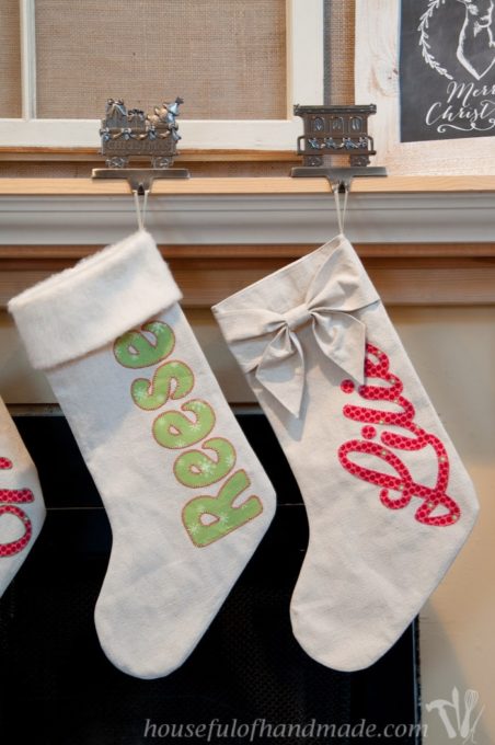 Drop Cloth Stockings