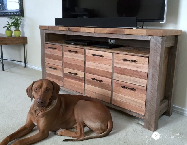 Reclaimed Media Console Sunny, MyLove2Create