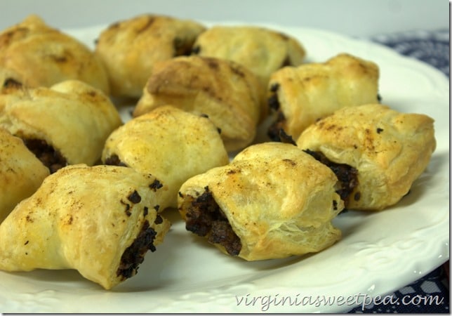 Spicy Sausage Rolls - An Appetizer that is a crowd pleaser!