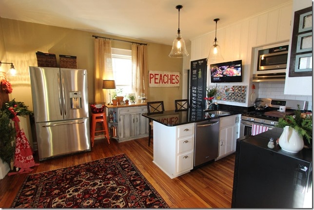 Farmhouse Kitchen in a 100 Year Old Home