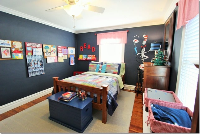 Dr. Seuss Themed Child's Room