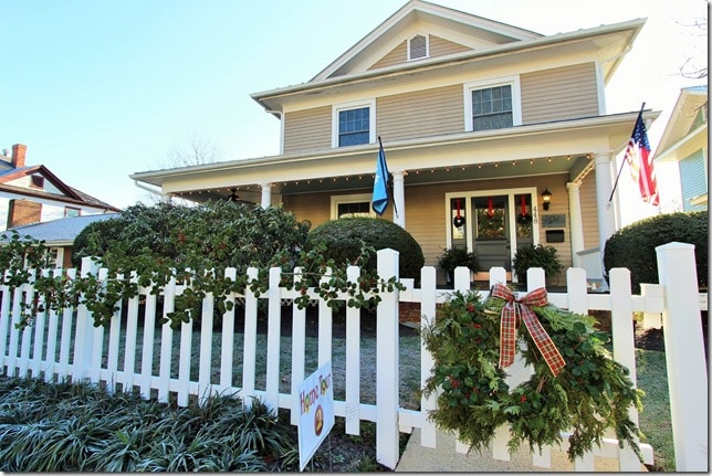 Christmas Home Tour  Modern Living in a 100 Year Old Home  This home retains its charm while being completely livable for a family with two young boys.