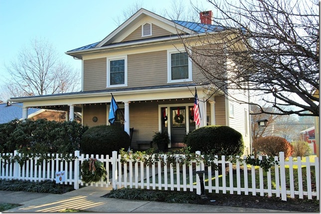 Christmas Home Tour  Modern Living in a 100 Year Old Home  This home retains its charm while being completely livable for a family with two young boys.