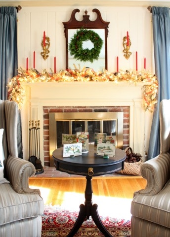 Christmas Mantel for 2015