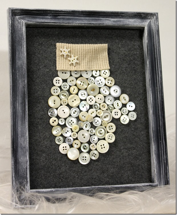 framed-craft-using-buttons