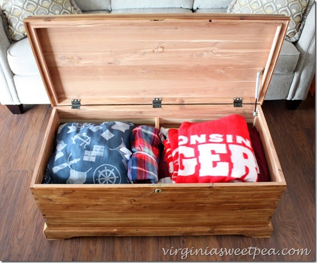 Cedar Chest Inside