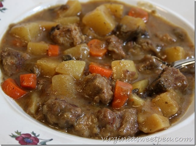 Beef Stew Made in the Crock-Pot