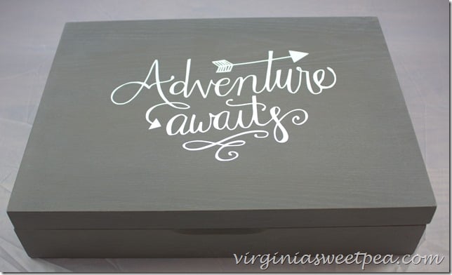 Silverware Box Makeover