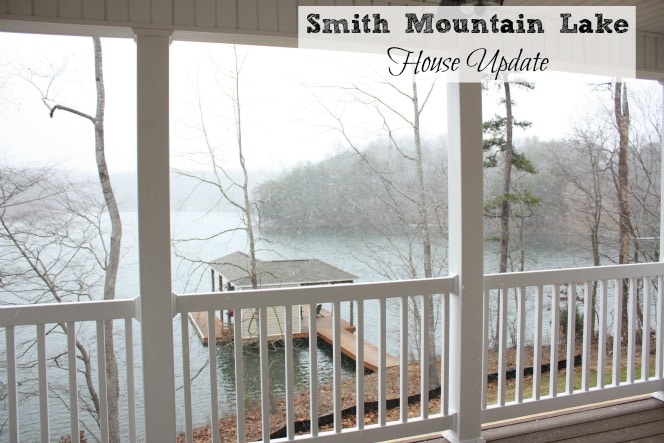 Smith Mountain Lake House in Winter