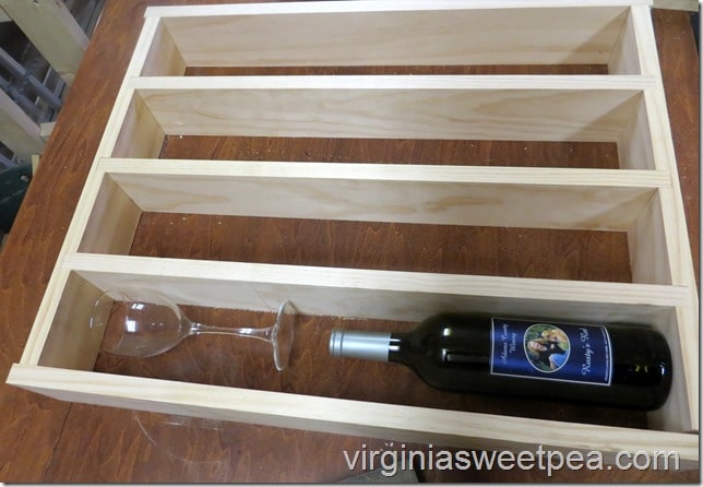 Learn how to make a DIY wine rack. This tutorial gives step-by-ste