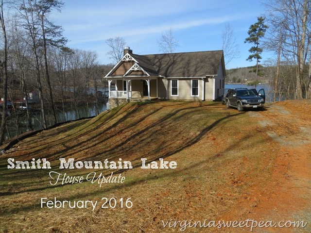 Smith Mountain Lake House Update - February 2016 - virginiasweetpea.com