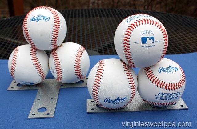 DIY Baseball Bookends - Learn how to make your own!