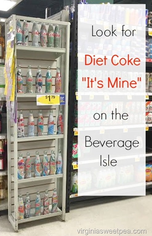 Diet Coke It's Mine Bottles