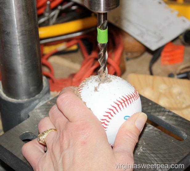 How to Make Baseball Bookends 