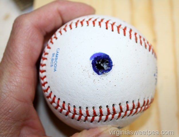 How to Make Baseball Bookends 