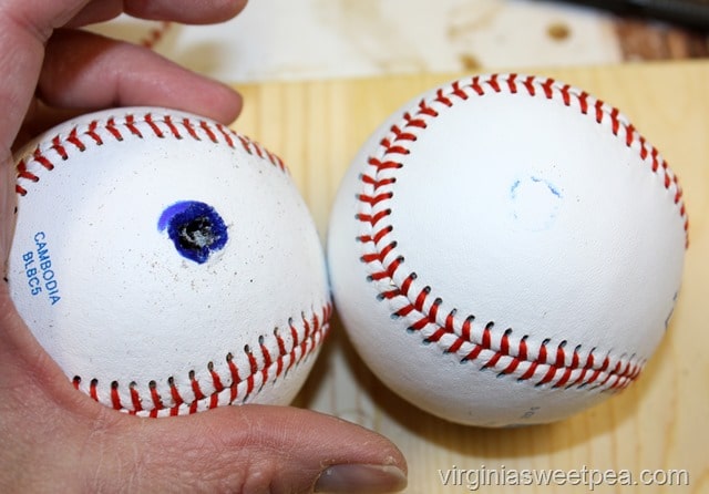 How to Make Baseball Bookends 