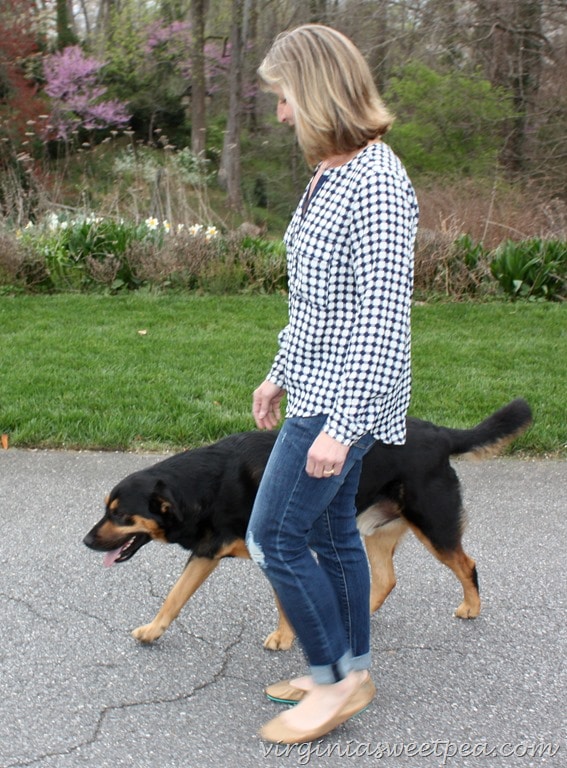 April 2016 Stitch Fix - 41Hawthorne Quay Henley Blouse3