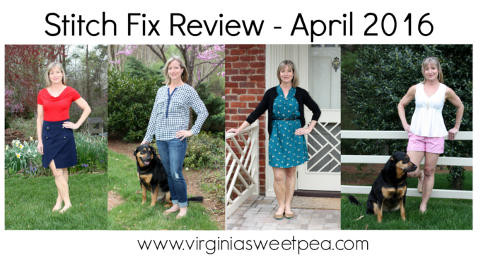 April 2016 Stitch Fix Review