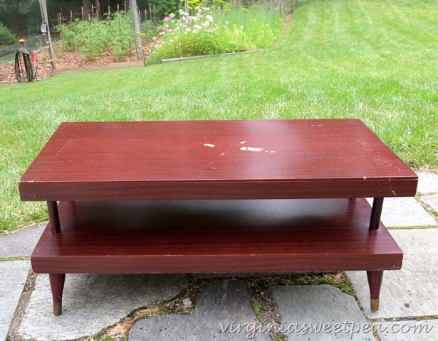 Mid-Century Coffee Table  - "Before"