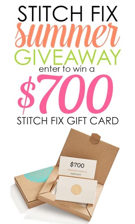 Stitch Fix $700 Summer Giveaway