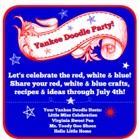 Yankee Doodle Party!  Get Inspired by Red, White and Blue