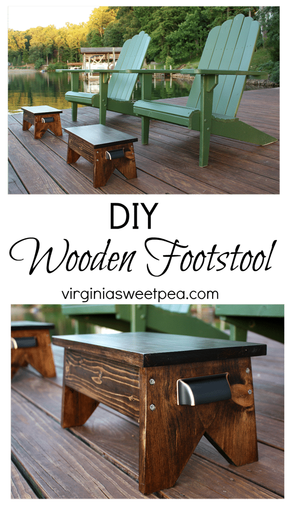 DIY Wooden Foot Rest