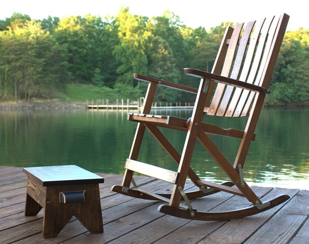 DIY Wooden Footstool