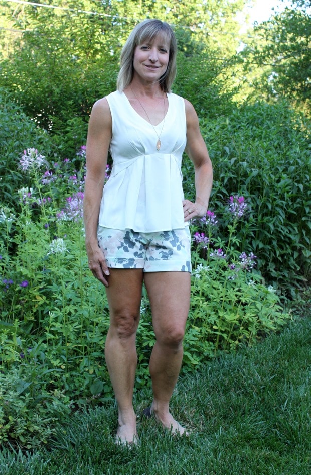 Dear John Finnegan Printed Cuffed Shorts - Stitch Fix Review - July 2016 - virginiasweetpea.com