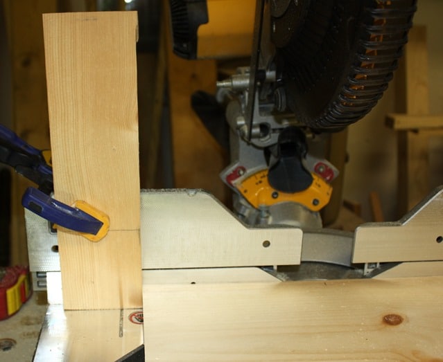 Sliding Compound Miter Saw Jig