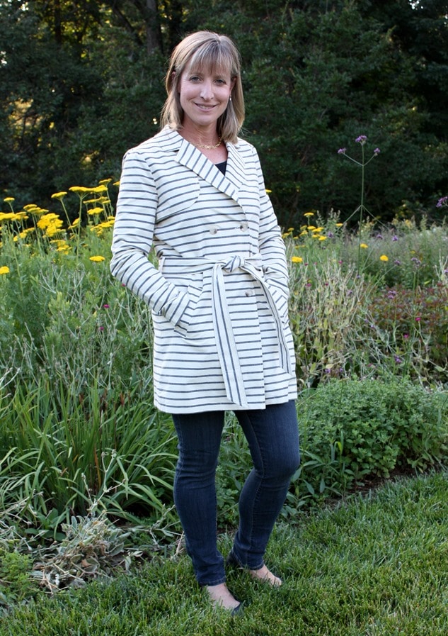 Stitch Fix Review - July 2016 - Market and Spruce Marsay Trench Jacket - virginiasweetpea.com