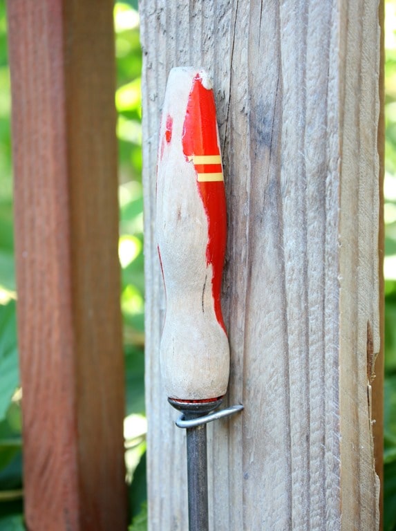 Vintage Ladle Handle Detail