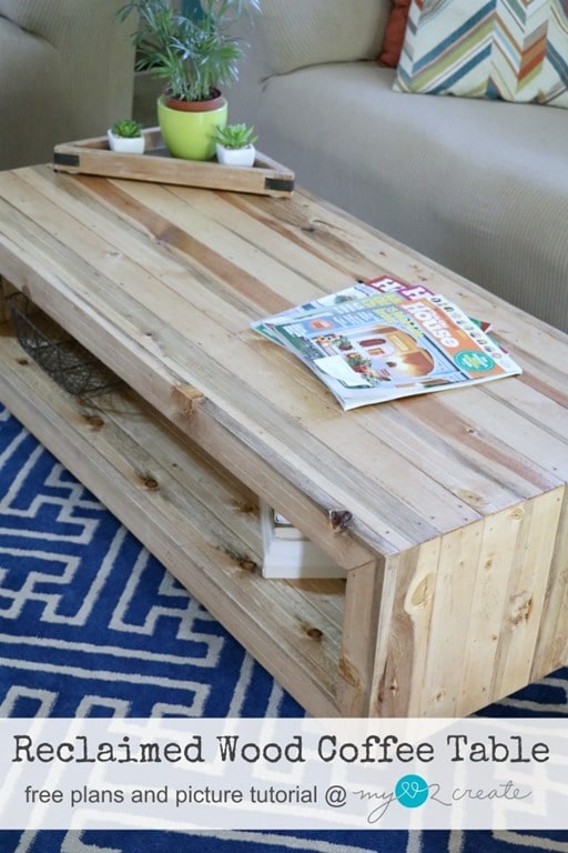 Reclaimed wood Coffee table, MyLove2Create