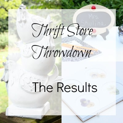 15 bloggers make over thrift store items sent to them by other bloggers.