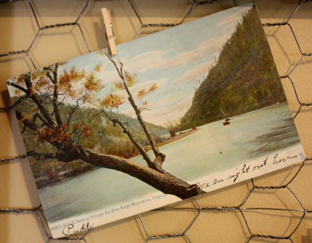 James River in Virginia - 1908 Post Card