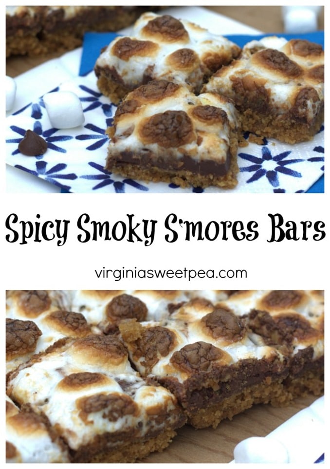 Spicy Smoky S'mores Bars