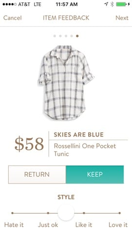 Skies are Blue Rossellini One Pocket Tunic