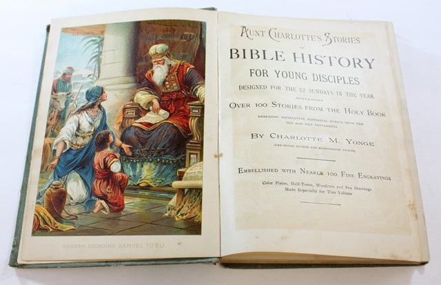 1898 Aunt Charlotte's Stories of Bible History for Little Ones