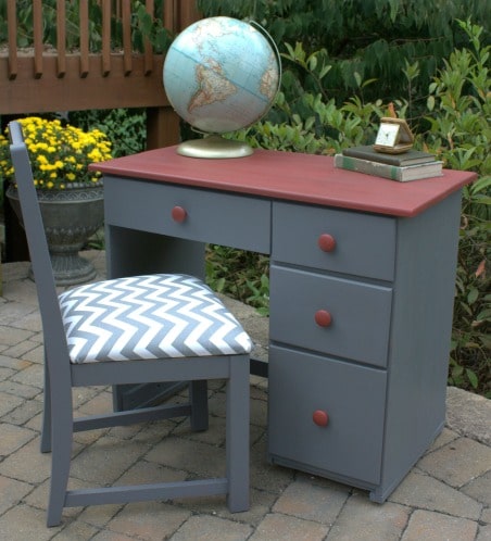 Child's Desk Makeover