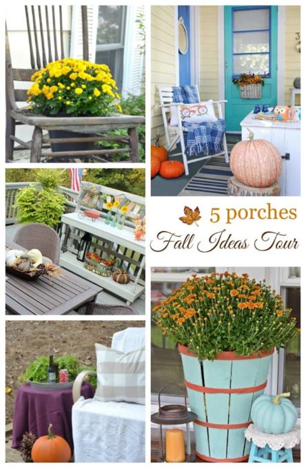 Fall Ideas Tour - 5 Fall Porches